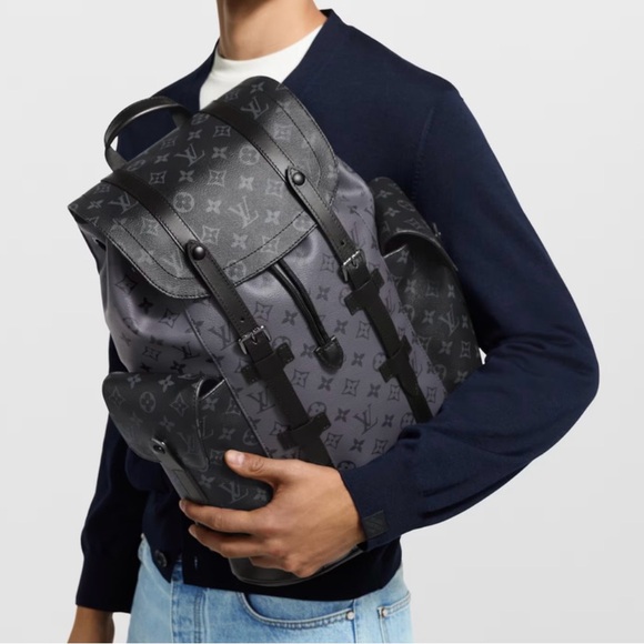 Louis Vuitton Other - Louis Vuitton Christopher MM Monogram Eclipse Backpack